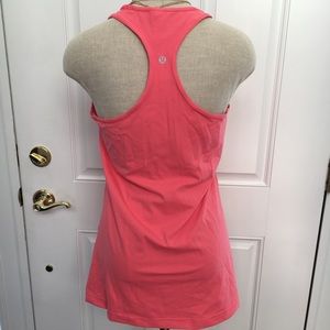 Lululemon pink workout tank